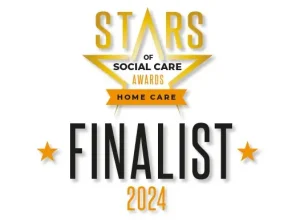 Finalist at the Start of Social Care Awards 2024