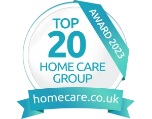 Top 20 Homecare Group award 2023