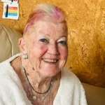 picture of a lady in the image.