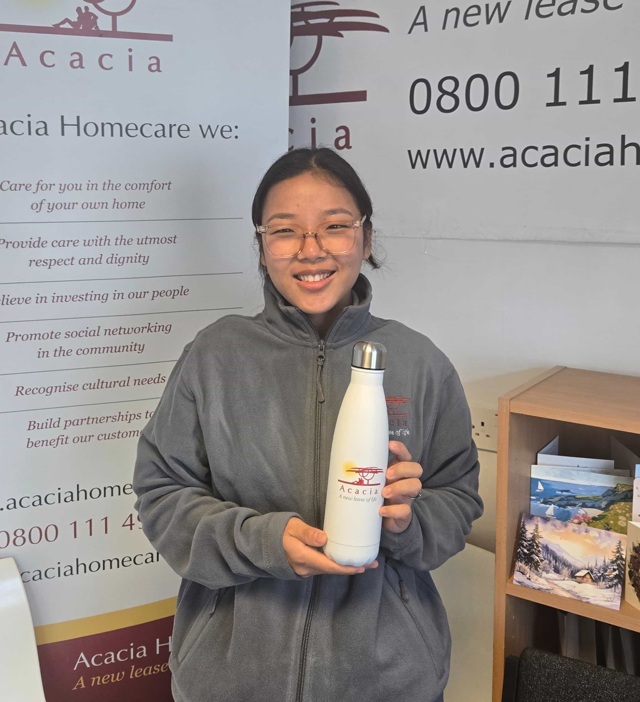 Kamana Passing Probation at Acacia Homecare