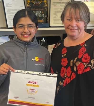 Jaspreet Angel of the Month at Acacia Homecare