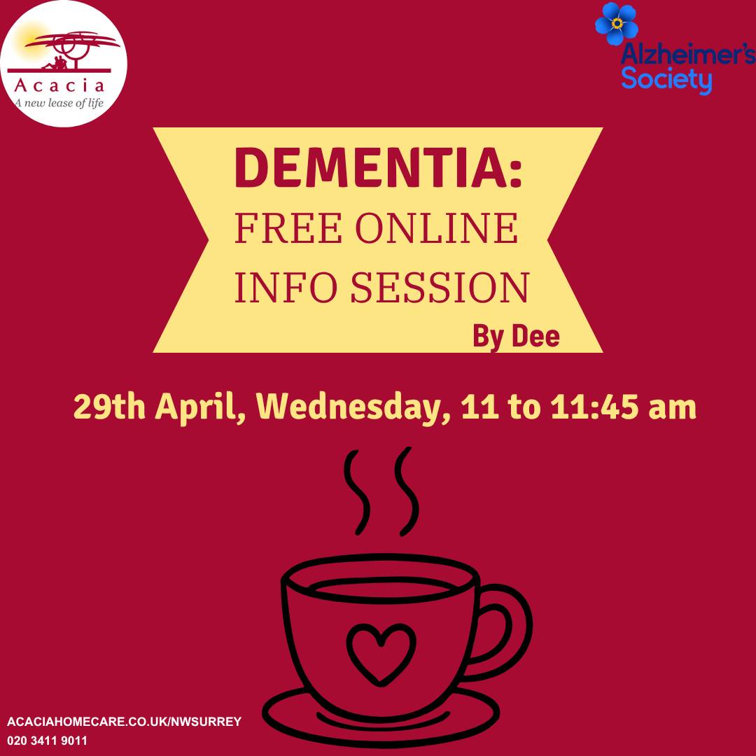 Dementia Online Sessions Acacia Homecare