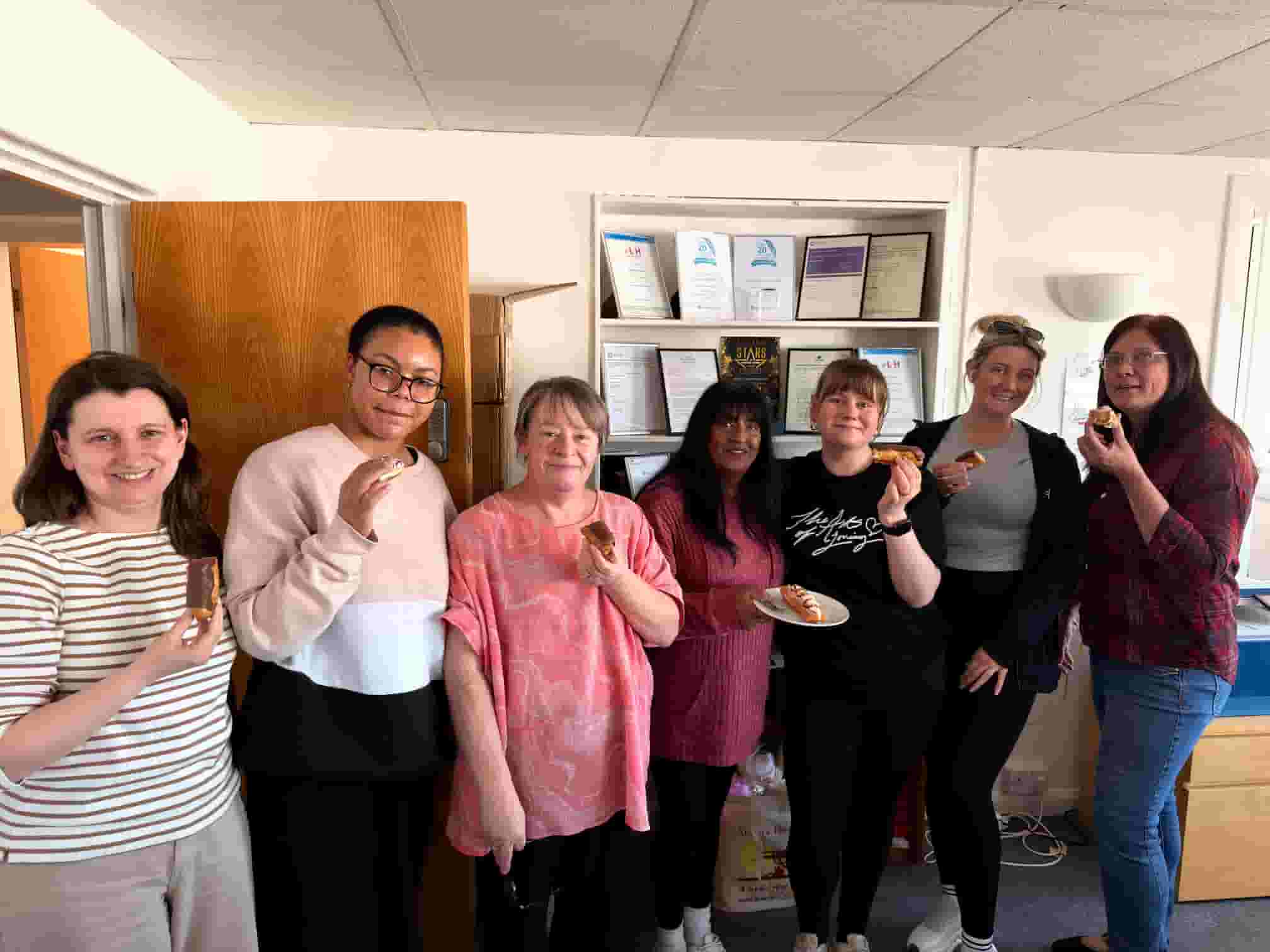 Acacia homecare National Cream Cake day