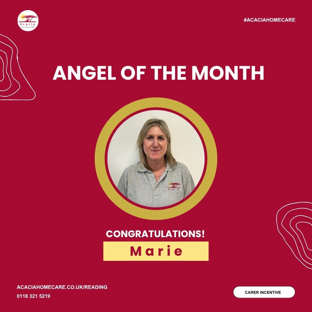 Angel of the month (Acacia Homecare Reading)