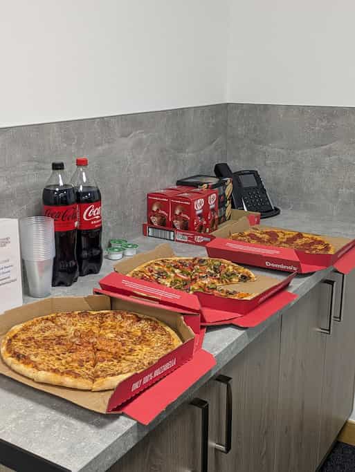Team Meeting Lunch Acacia Homecare Reading