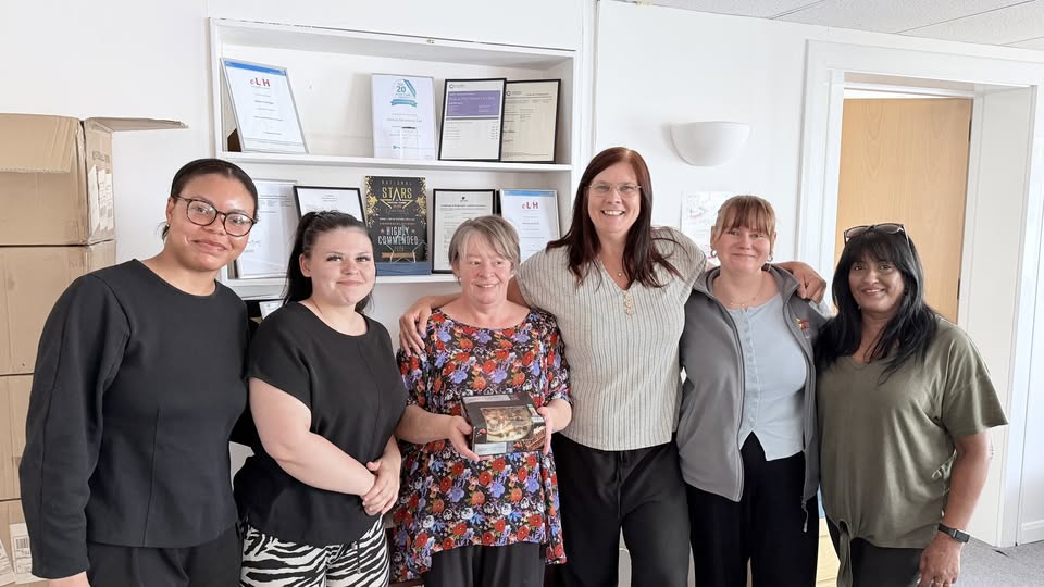 donna 2 years anniversary with Acacia Homecare